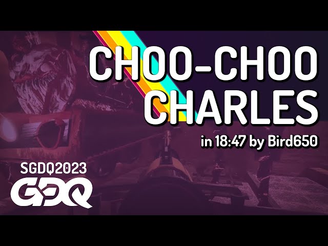 Choo-Choo Charles by Bird650 in 18:47 - Summer Games Done Quick 2023