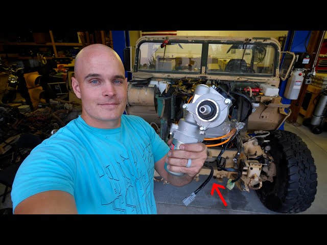 How to Add Power Steering to an Electric Hummer - (I know you're curious)