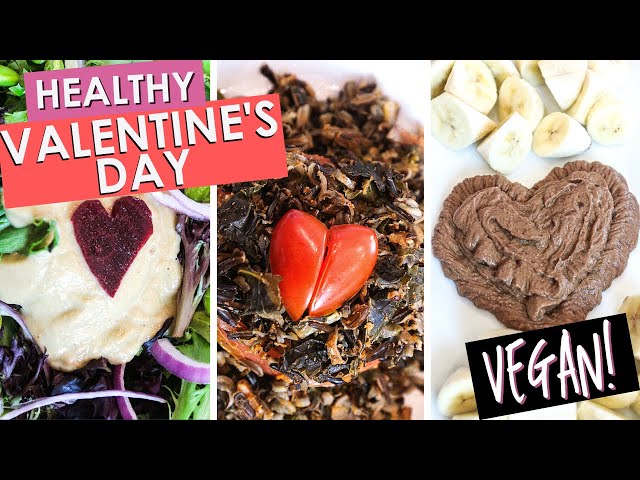 Romantic 3 Course Vegan Valentine's Day Dinner | Oil Free
