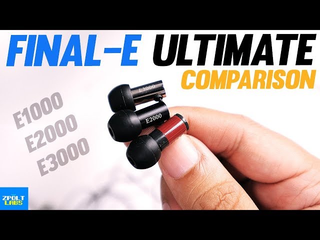 Final Audio ULTIMATE Comparison - E3000 vs E2000 vs E1000! - Final BATTLE!
