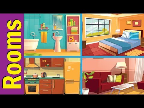 Parts of the House | Kids Vocabulary | Fun Kids English