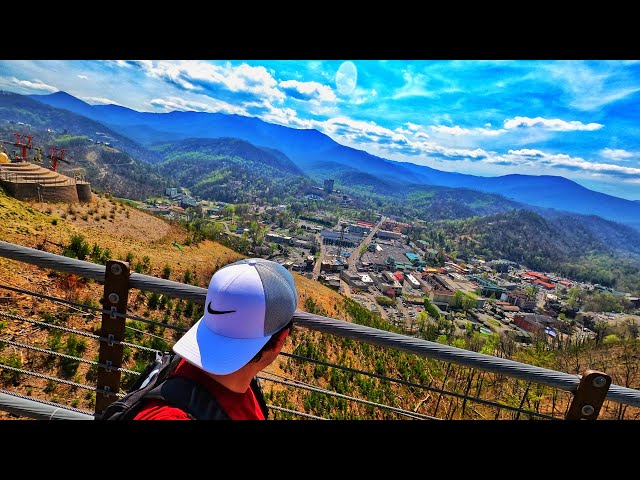 Got in trouble at The Sky Bridge and Anakeesta In Gatlinburg Tennessee