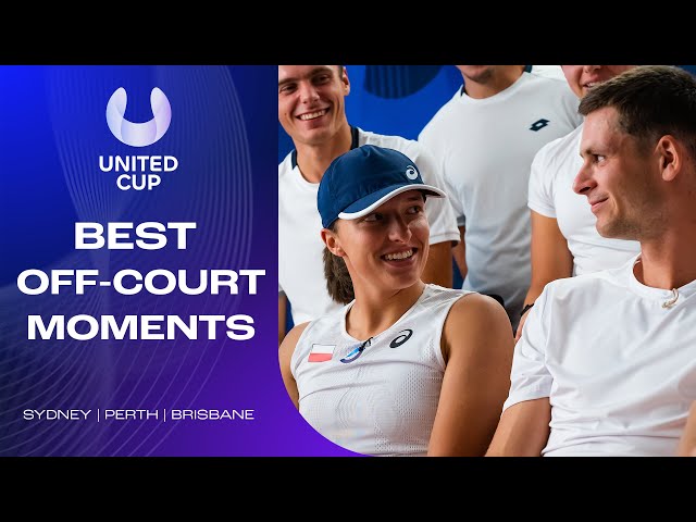 All the BEST off-court moments | United Cup 2023