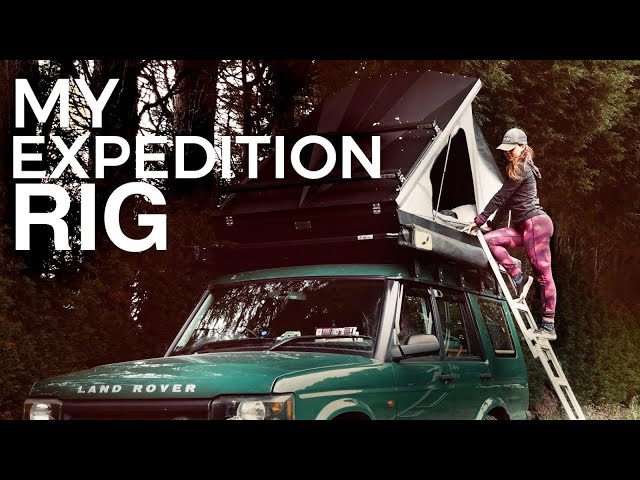 I Turned My LAND ROVER into an EXPEDITION VEHICLE - SOLO Truck Camping