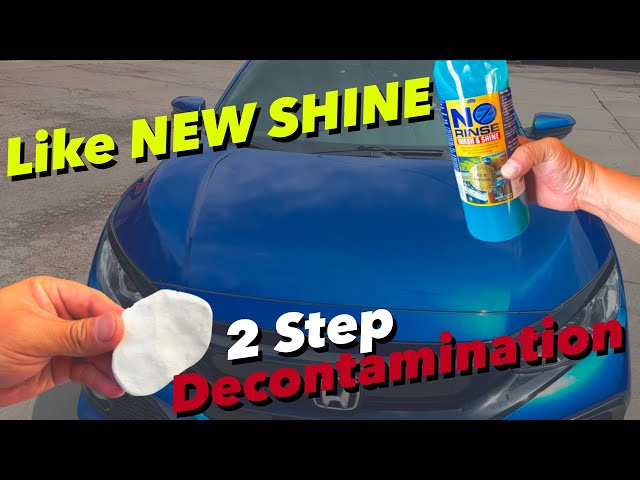 How to make a Car SHINE without wax (DIY TUTORIAL)