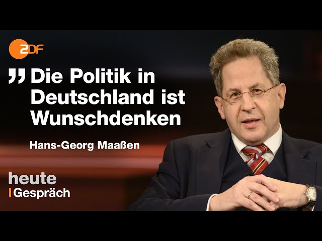 Vom Spitzenbeamten zur politischen Reizfigur - Hans-Georg Maaßen mit Lanz im Schlagabtausch