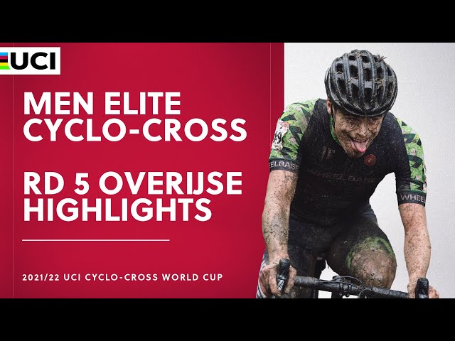 Round 5 - Men Elite Highlights | 2021/22 UCI CX World Cup - Overijse