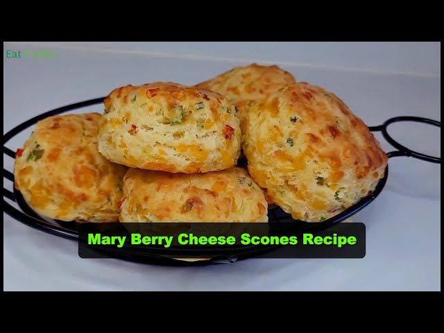 Marry Berry Cheese Scones | A Delicious Tea-Time Delight