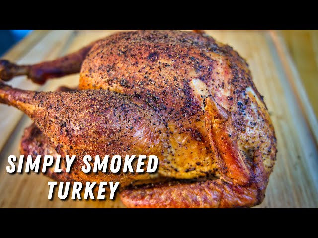 Smoked Whole Turkey | Masterbuilt Gravity Series 800