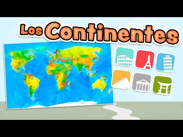 Los CONTINENTES - Video educativo en español para niños