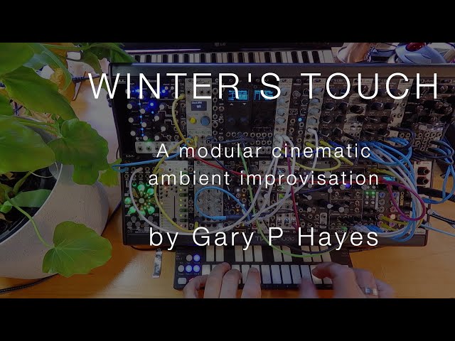 Cinematic Modular - WINTER'S TOUCH - impro feat: DistingEX PolyCinematic CosmosQuencer