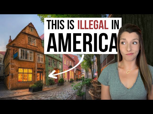 German Neighborhoods are ILLEGAL IN AMERICA | Zoning & NIMBY-ism