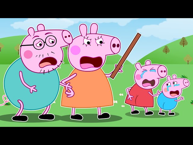 Mummy Pig and Daddy Pig Don't Love Me ! | Peppa Pig Funny Animation