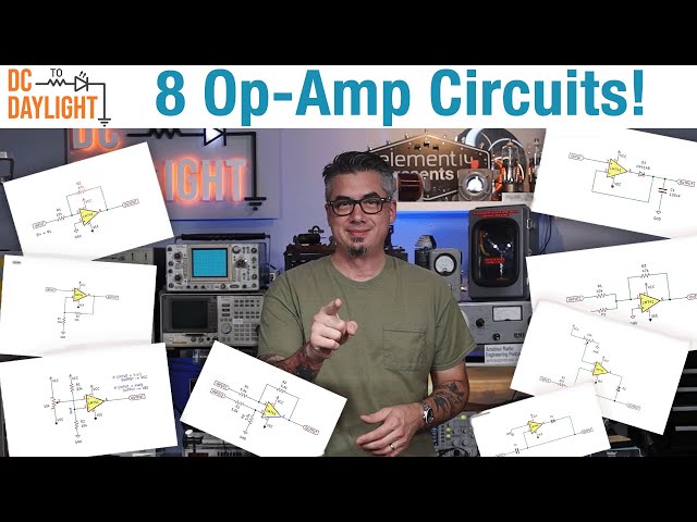 Explore Working Applications of 8 Different Op-Amp Circuits - DC To Daylight
