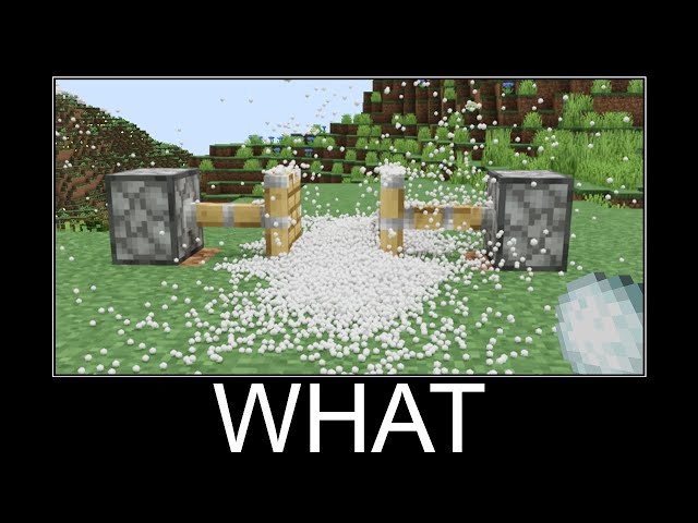 Minecraft realistic wait what meme part 61 - realistic snow, fox, honey