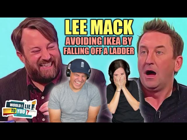 WILTY - Did Lee Mack Pretend to Have Fallen Off a Ladder to Avoid Going to IKEA Reaction