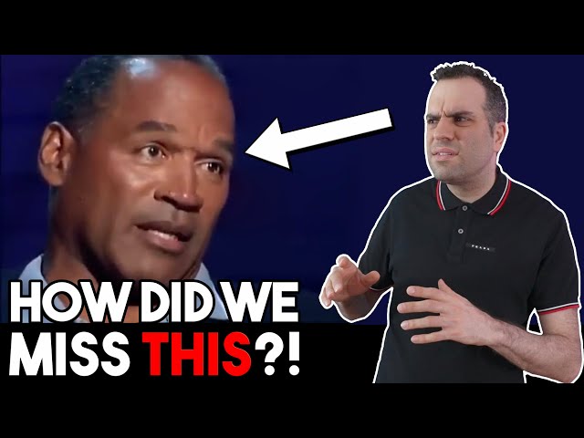Did O.J. Simpson CONFESS to EVERYTHING?! Body Language Analyst REACTS to :The Lost Confession."