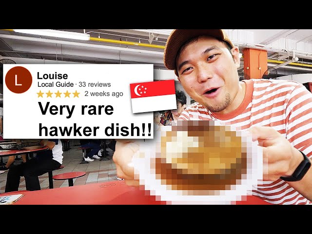I Tried Singapore’s SECRET Hawker Food (even locals dont know)