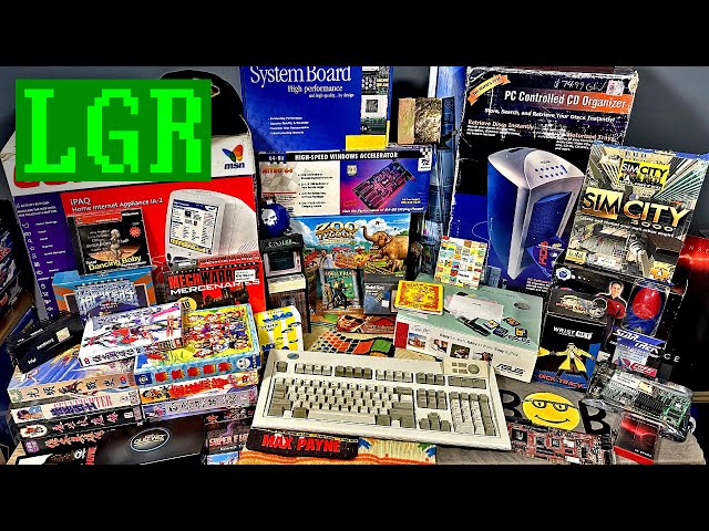 Opening Lots of Retro Tech Oddities & LGR Mail!