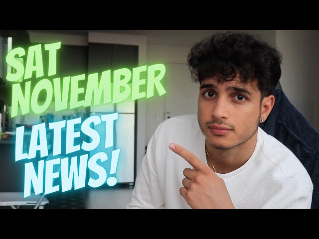 SAT November LATEST NEWS! Previous SAT Exam LEAKS?!