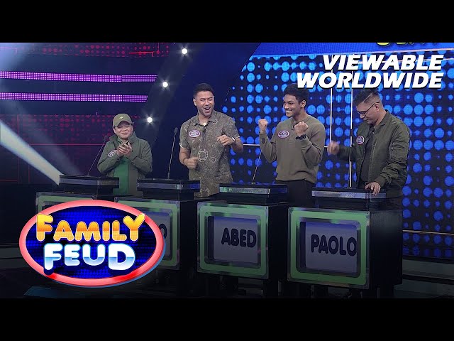 Family Feud: TEAM SLAY ZONE, NA-SLAY ANG ROUND 1 (Episode 400)