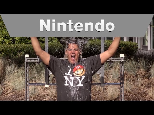 Nintendo - ALS Ice Bucket Challenge