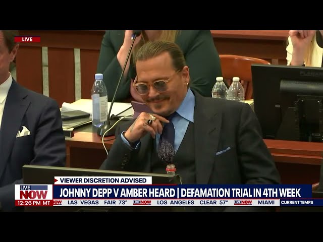 Johnny Depp amused as witness mocks articles written about actor | LiveNOW from FOX