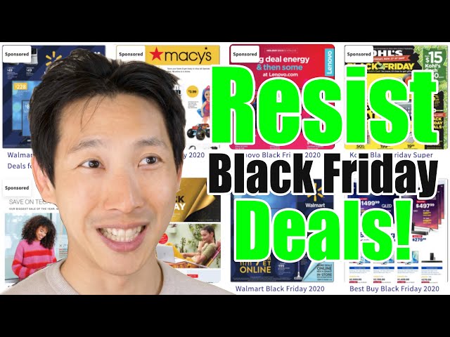 Watch Me Resist Black Friday Deals