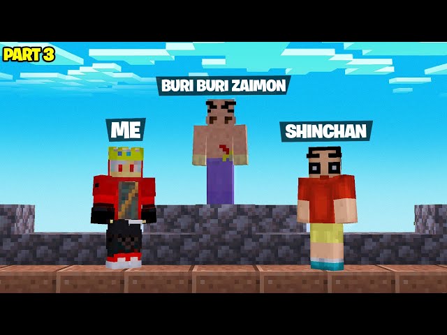A New Friend Came to Save me and Shinchan in Minecraft | Part 3 | Minecraft in Hindi