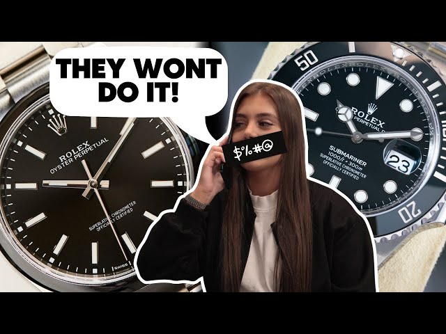 Did he buy the best watch for under £10k? 🤔 Rolex OP vs Rolex Submariner | Trotters Jewellers