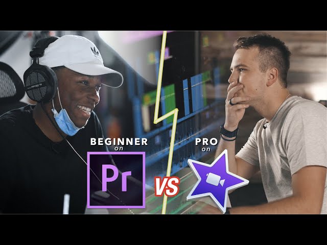 Beginner Editor on Adobe Premiere VS. Pro on iMovie - Video Editing Showdown!