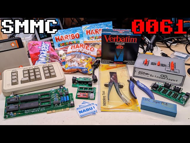 0061 A universal keyboard/mouse adapter, an Apple IIe numeric keypad, some NABU stuff and more!