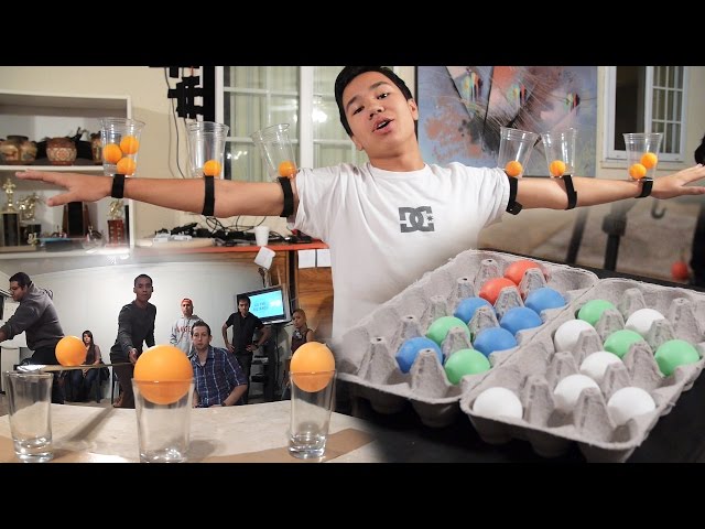 6 Creative Party Games With Ping Pong Balls (Minute to Win It)[PART 2]