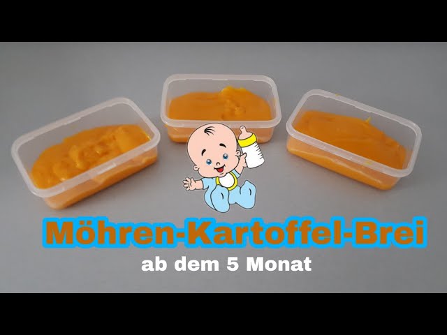 Möhren-Kartoffel-Brei ab dem 5 Monat,  Monsieur Cuisine Connect,  Thermomix
