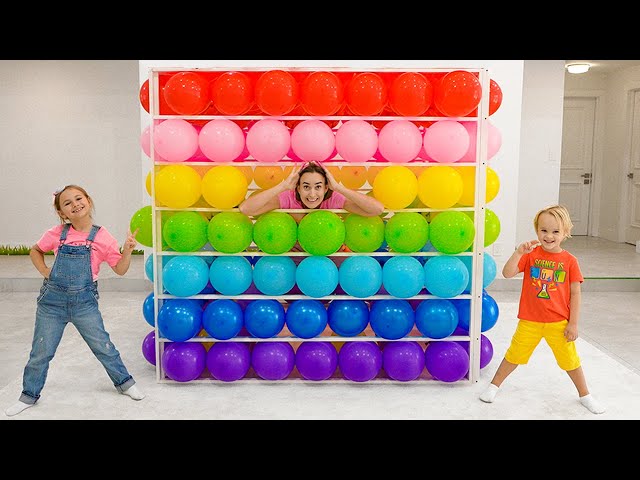Chris und Mama Ballons-Würfel-Challenge und andere lustige Geschichten für Kinder