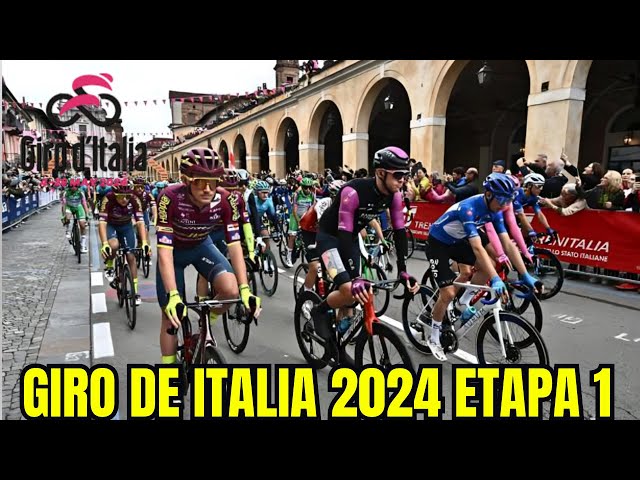 GIR0 DE ITALIA 2024/ PREVIA ETAPA 1/PERFIL Y RECORRIDO