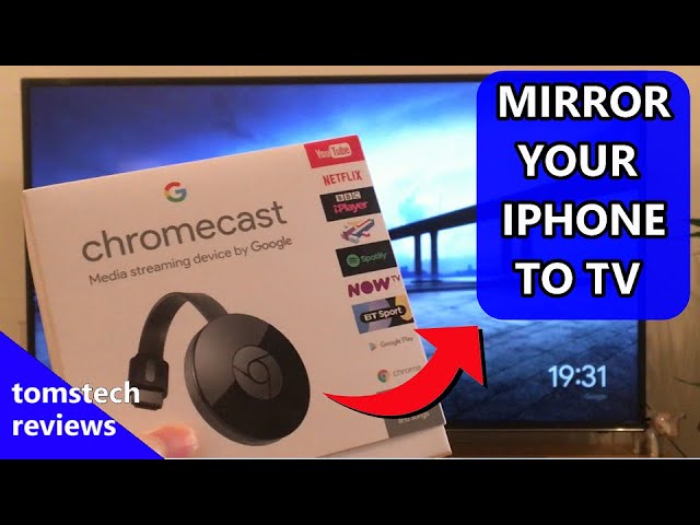 How To Screen Mirror iPhone with Chromecast 2020
