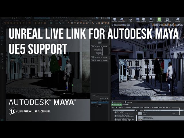 Unreal Maya Live link Update | UE5 support & Linux