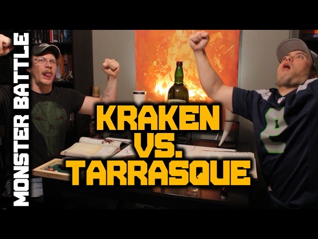 Monster Battle Royale Round 5! The Kraken vs. The Tarrasque!