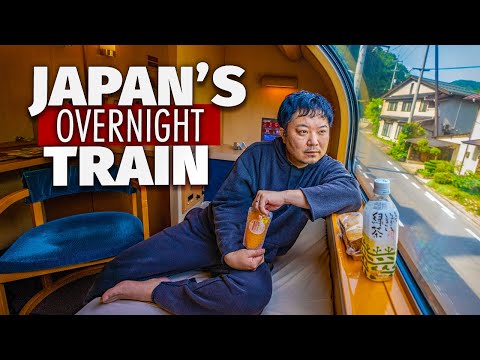 Riding on Japan’s First Class Overnight Train | Tokyo to Tottori