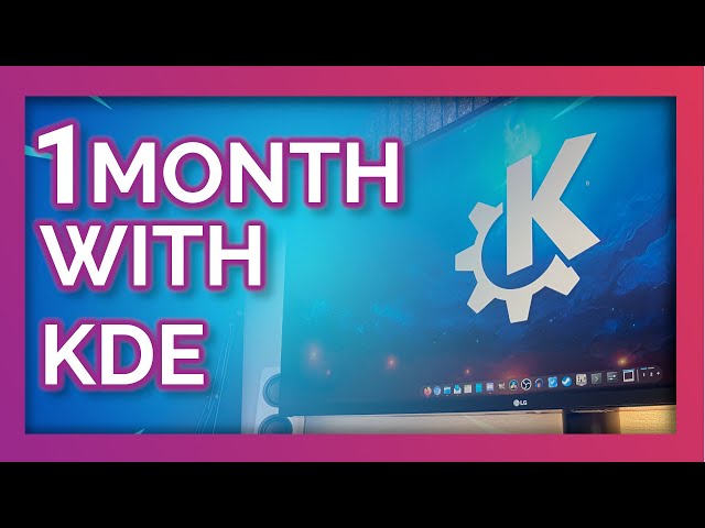 I've used KDE exclusively for a month, here's my opinion - KDE Plasma Review