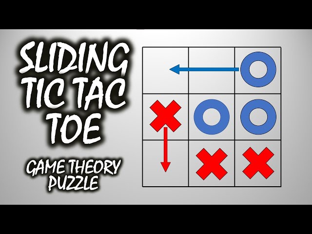 Sliding Tic Tac Toe: A Game Theory Puzzle