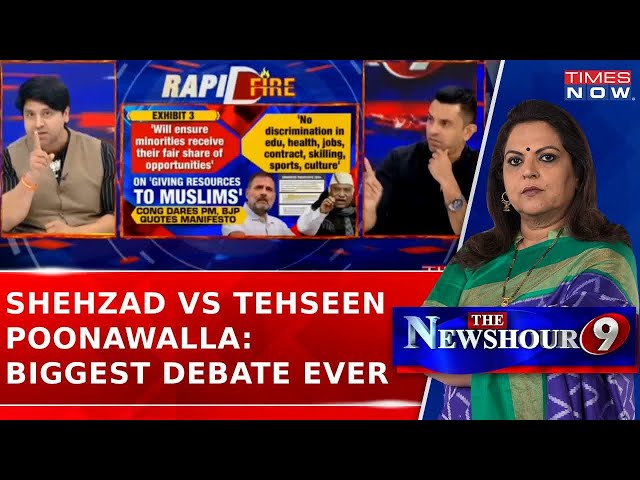 "I Will Shave My Hair Right Now," Says Tehseen Poonawalla; Shehzad Vs Tehseen Biggest Debate Ever