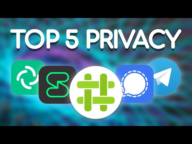 5 BEST Messengers For Privacy & Security!