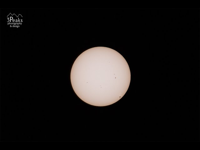 How to Photograph the Sun with a Solar Filter