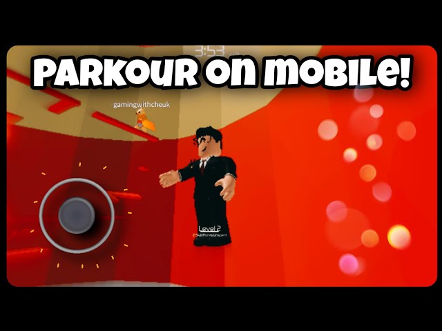 PARKOUR AND OBBY ON MOBILE! Okay Just A Noob Try To Do Parkour LOL! | Roblox Gameplay |