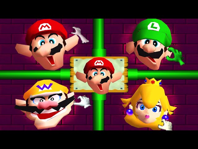 Mario Party 2 - All Minigames (Master Difficulty)