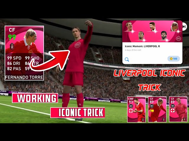 How To Get Iconic Moment Liverpool In Pes 2021 Mobile | Iconic Fernando Torres, S. Gerrard, M. Owen