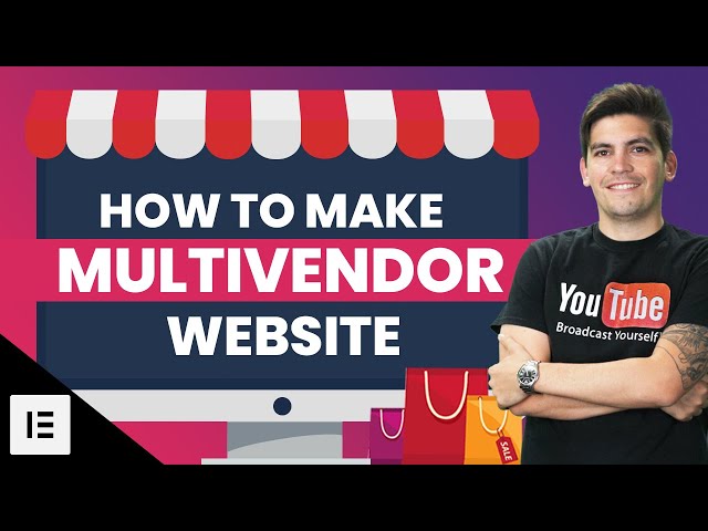 How To Make A Multi Vendor eCommerce Marketplace With Wordpress  [Elementor Tutorial]✅