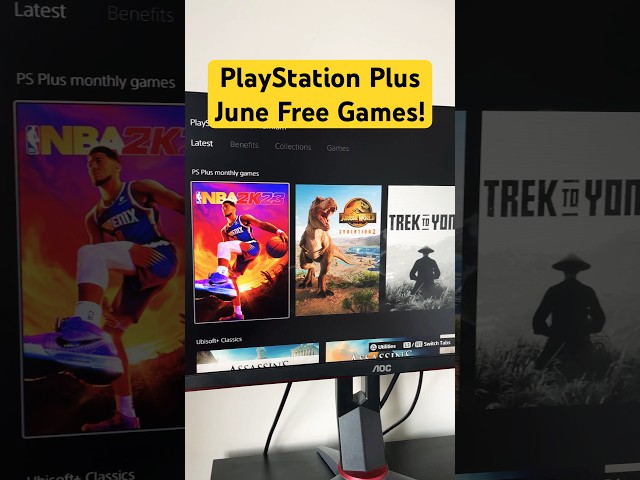 PlayStation Plus June 2023 Lineup #ps5 #playstation